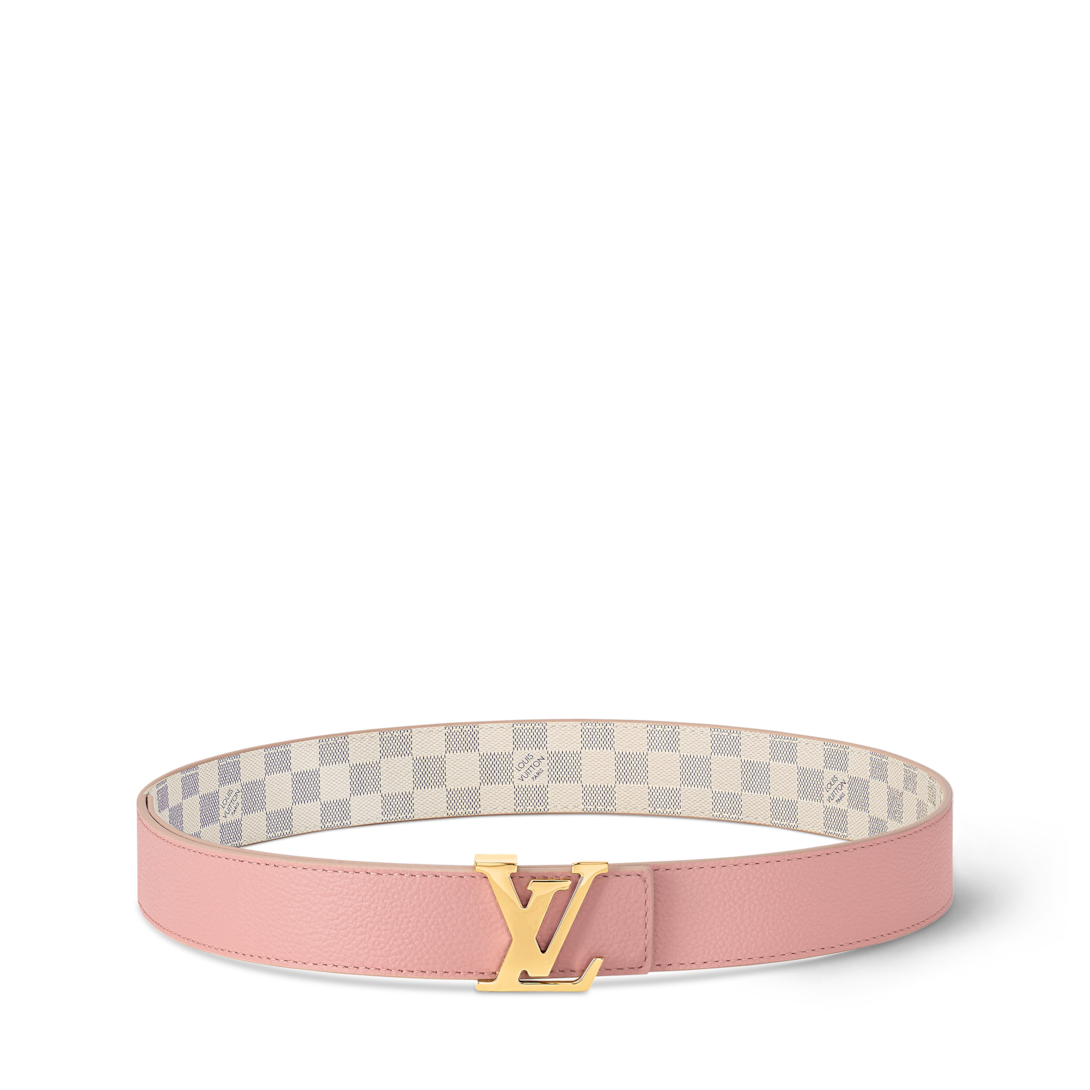 LV Initiales 30mm Reversible Belt Damier Azur Canvas - Accessories